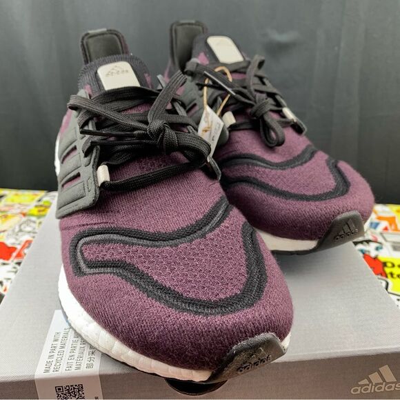 Adidas Ultraboost 22 Shadow Maroon Womens Various Sizes - Picture 6 of 13